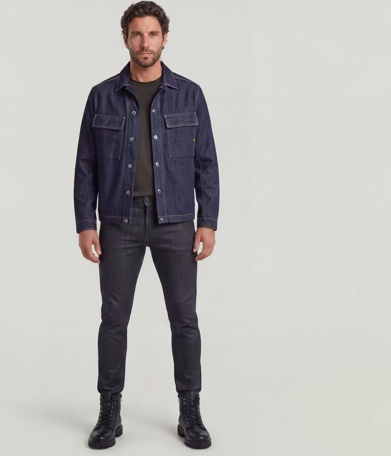 G-Star RAW Revend FWD Skinny Jeans Donkerblauw Heren - Foto 5