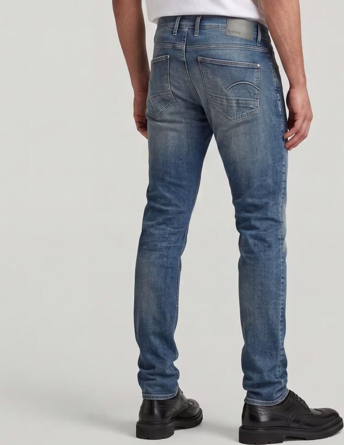 G-Star RAW Revend FWD Skinny Jeans Donkerblauw Heren - Foto 6