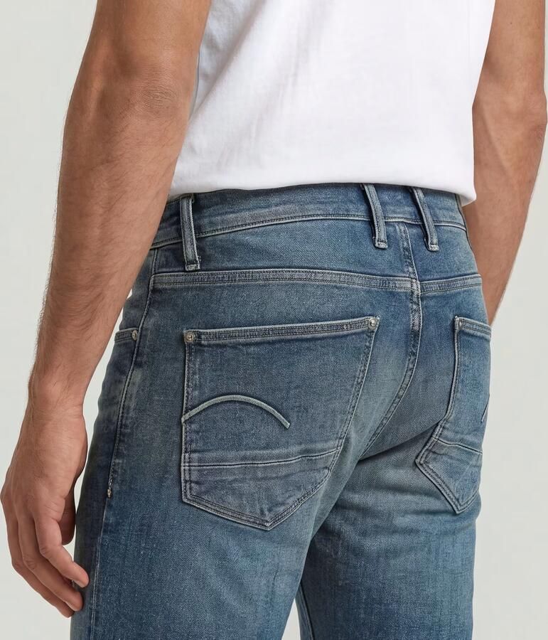 G-Star RAW Revend FWD Skinny Jeans Donkerblauw Heren - Foto 5