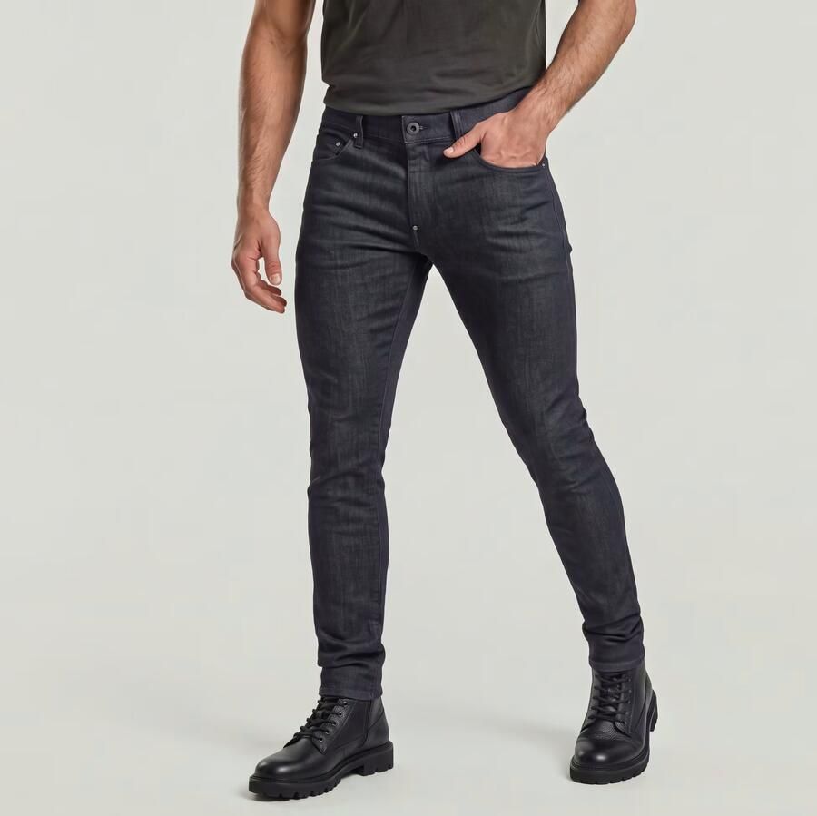 G-Star RAW Revend FWD Skinny Jeans Donkerblauw Heren - Foto 3