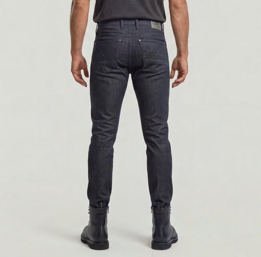 G-Star RAW Revend FWD Skinny Jeans Donkerblauw Heren - Foto 4