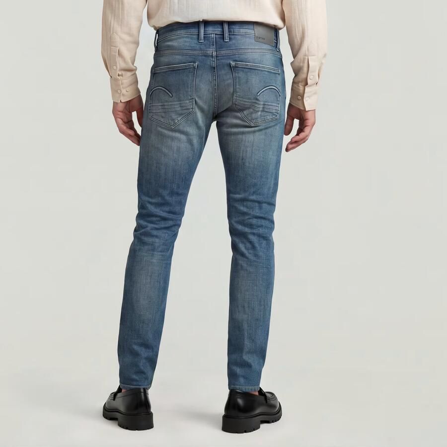 G-Star RAW Revend FWD Skinny Jeans Donkerblauw Heren - Foto 3
