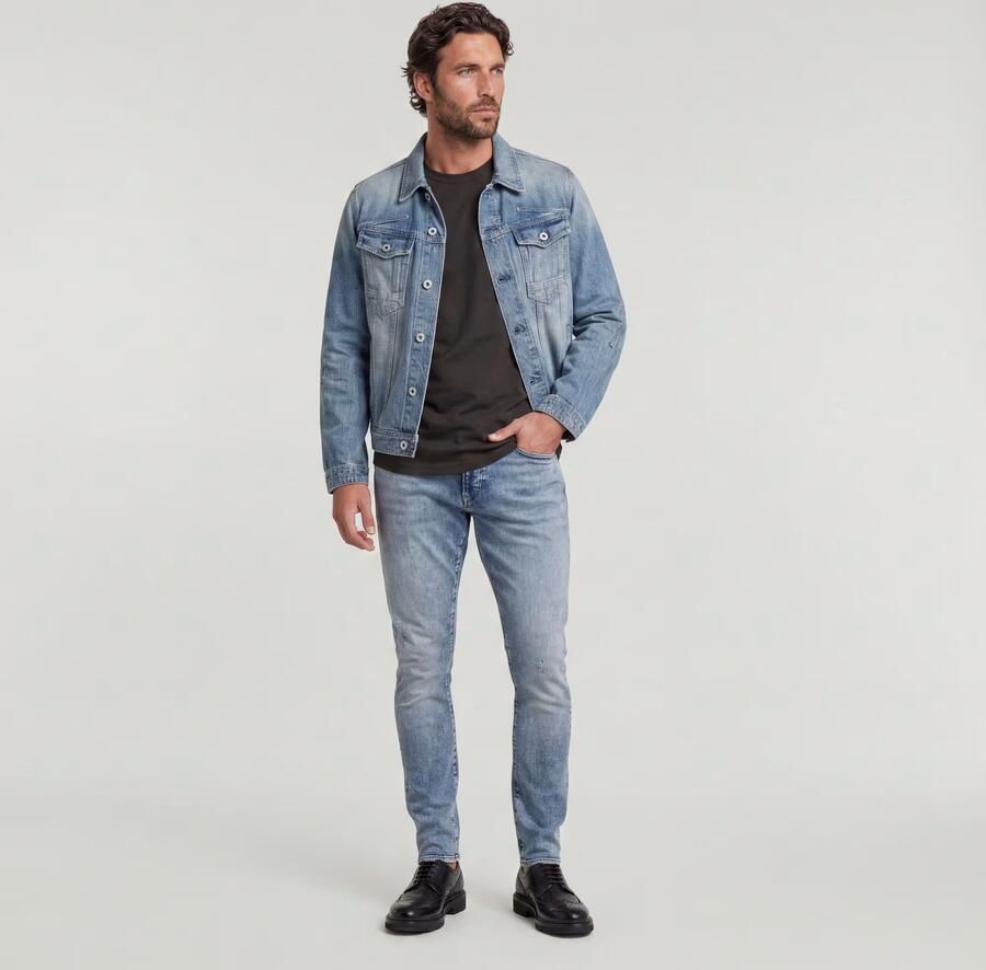 G-Star RAW Revend FWD Skinny Jeans Lichtblauw Heren - Foto 3