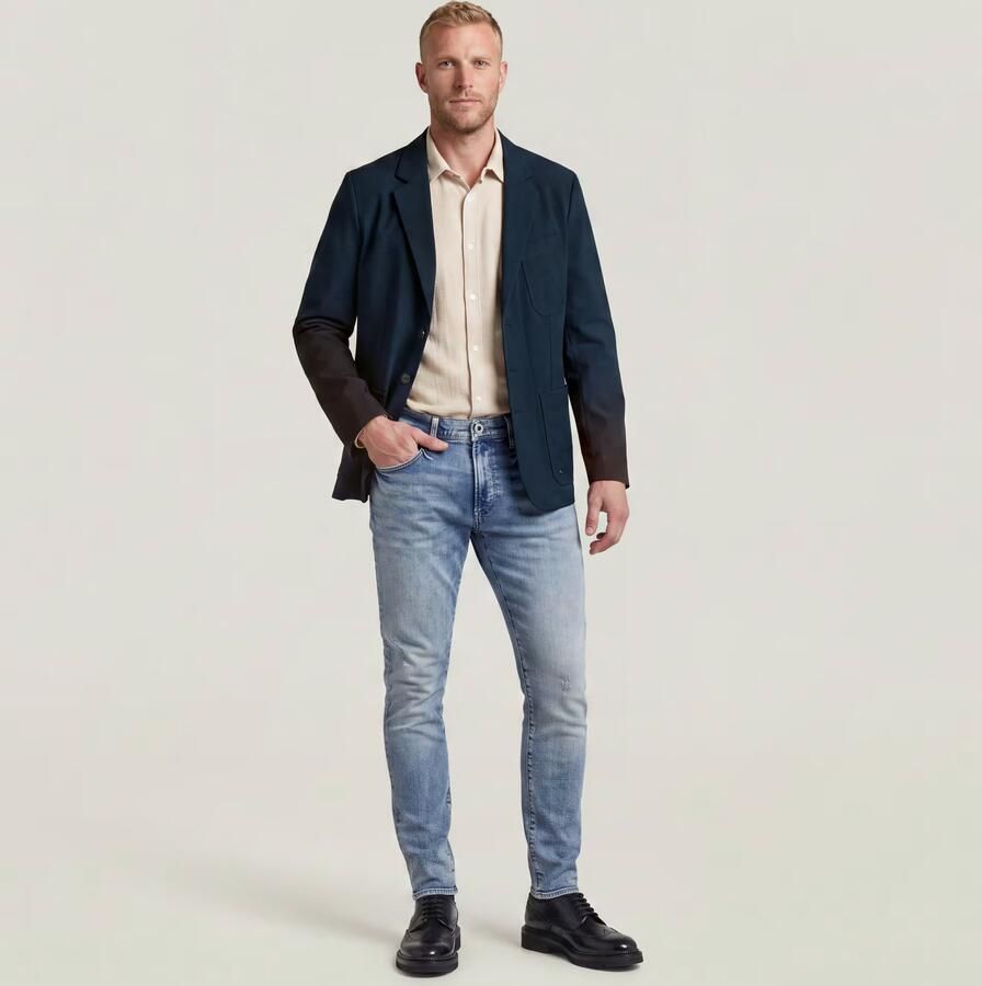 G-Star RAW Revend FWD Skinny Jeans Lichtblauw Heren - Foto 4