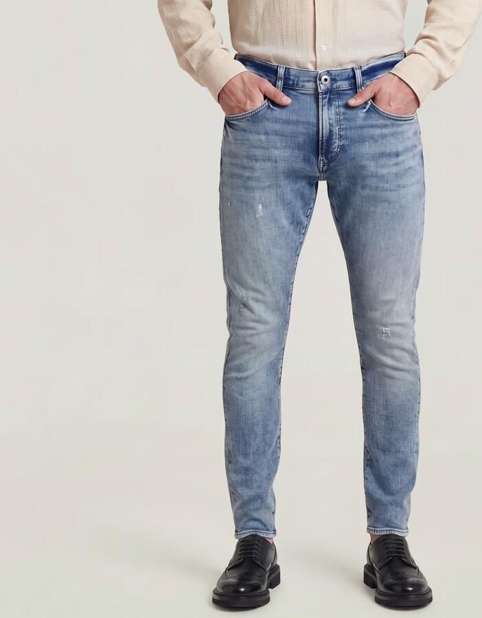 G-Star RAW Revend FWD Skinny Jeans Lichtblauw Heren - Foto 6