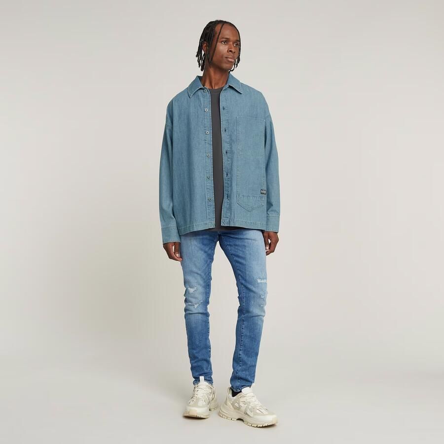 G-Star RAW Revend FWD Skinny Jeans Midden blauw Heren