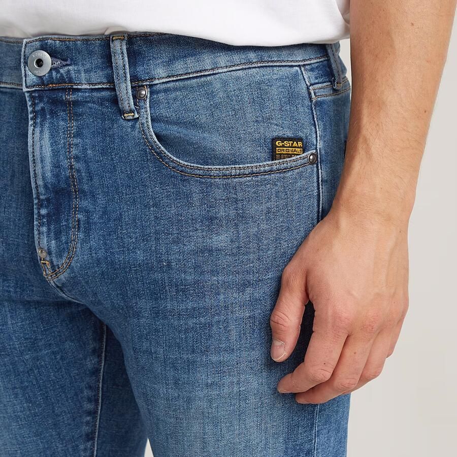 G-Star RAW Revend FWD Skinny Jeans Midden blauw Heren - Foto 3
