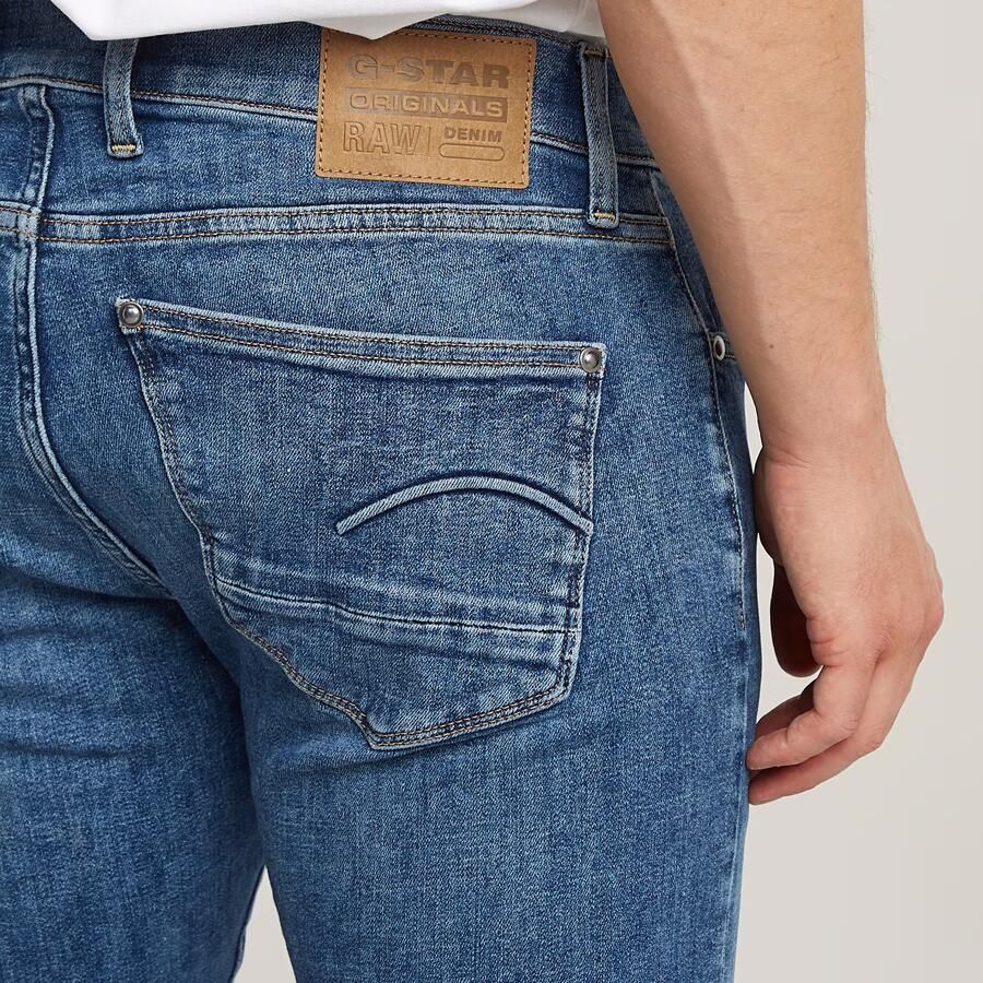 G-Star RAW Revend FWD Skinny Jeans Midden blauw Heren - Foto 4
