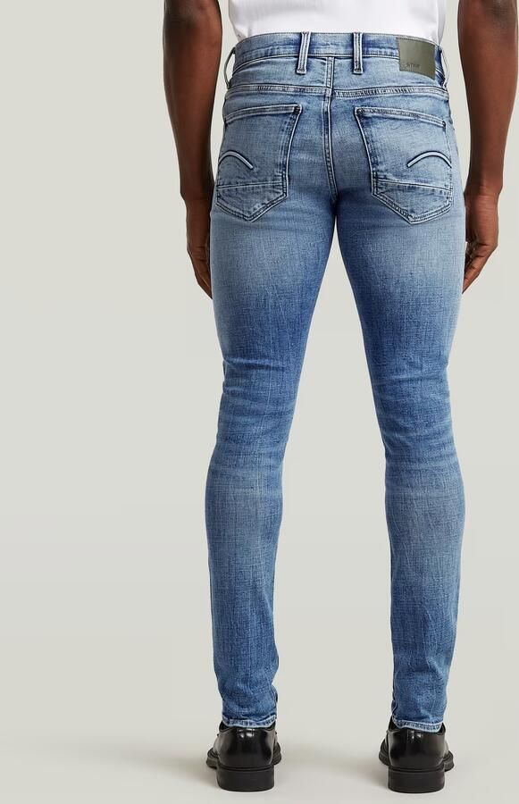 G-Star RAW Revend FWD Skinny Jeans Midden blauw Heren - Foto 5
