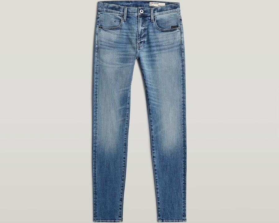 G-Star RAW Revend FWD Skinny Jeans Midden blauw Heren - Foto 4