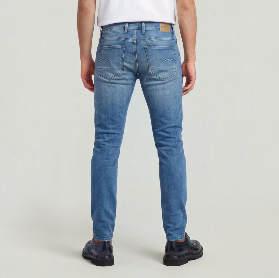G-Star RAW Revend FWD Skinny Jeans Midden blauw Heren - Foto 5