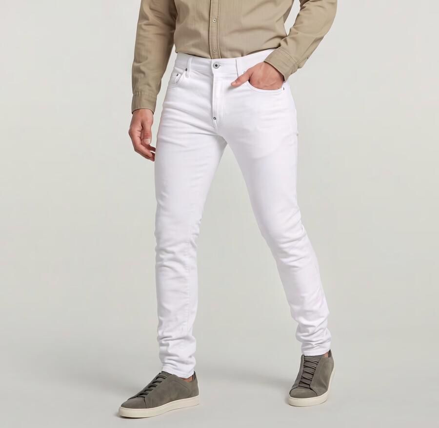 G-Star Raw Skinny fit jeans in effen design model 'REVEND FWD' - Foto 5
