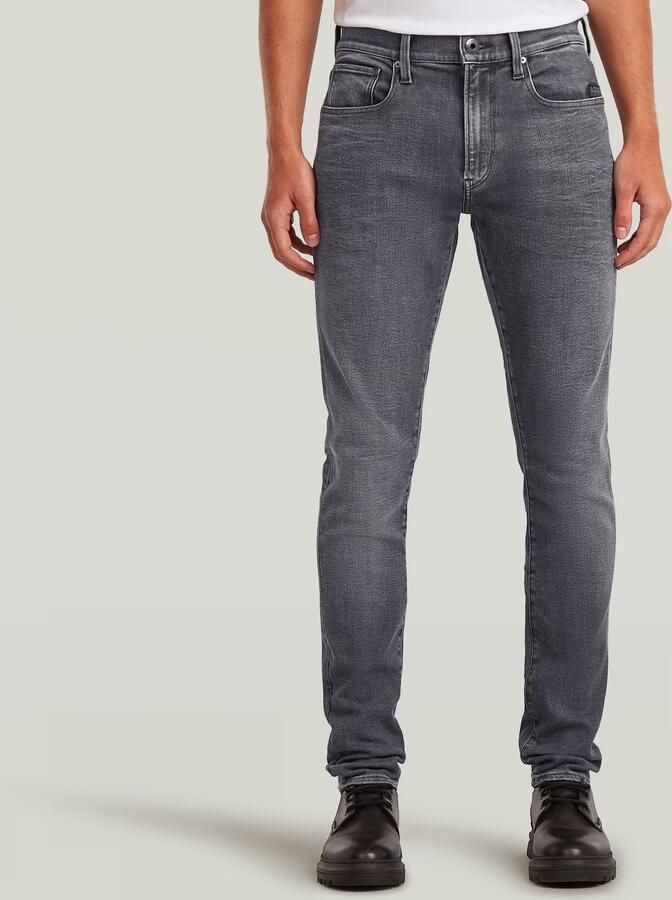 G-Star RAW Revend Skinny Jeans Grijs Heren