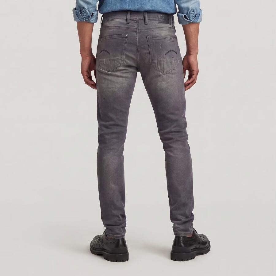 G-Star Grijze G Star Raw Skinny Jeans 6132 Slander Grey R Superstr - Foto 9