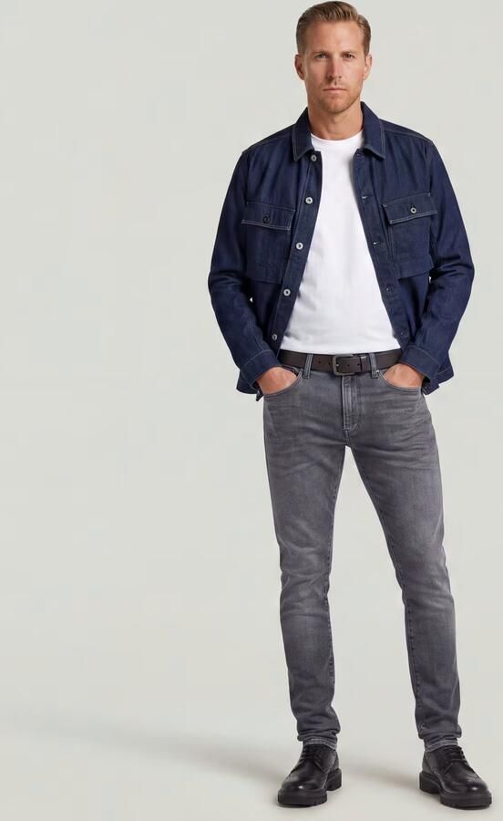 G-Star RAW Revend Skinny Jeans Grijs Heren - Foto 7