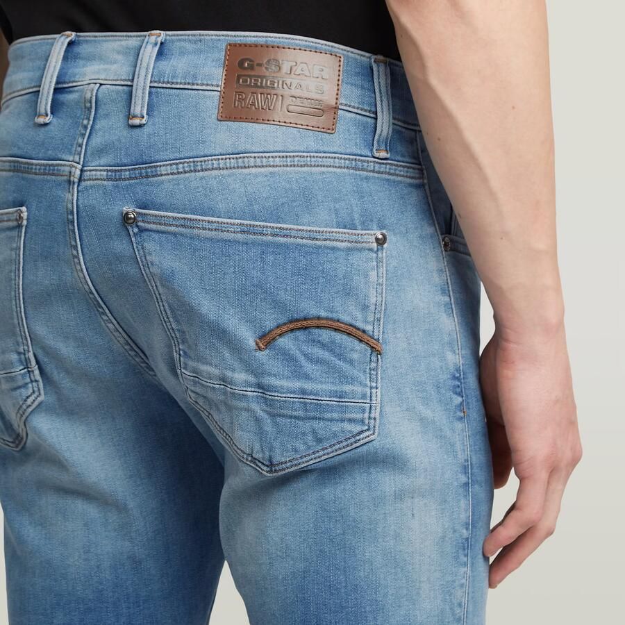 G-Star Lichtblauwe G Star Raw Slim Fit Jeans 8968 Elto Superstretch - Foto 8