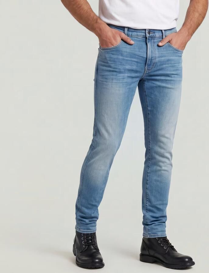 G-Star Lichtblauwe G Star Raw Slim Fit Jeans 8968 Elto Superstretch - Foto 10