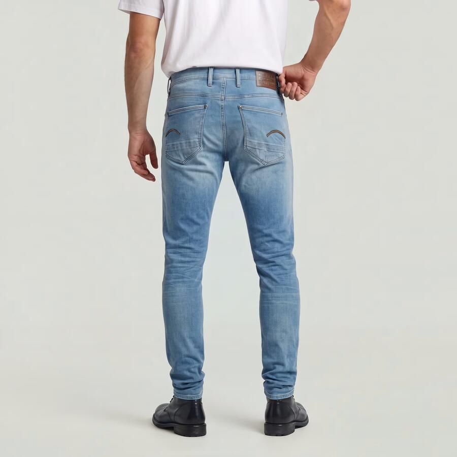 G-Star Lichtblauwe G Star Raw Slim Fit Jeans 8968 Elto Superstretch - Foto 8