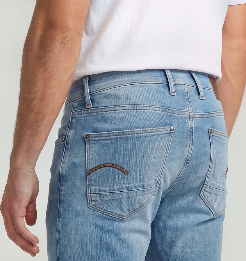 G-Star Lichtblauwe G Star Raw Slim Fit Jeans 8968 Elto Superstretch - Foto 9