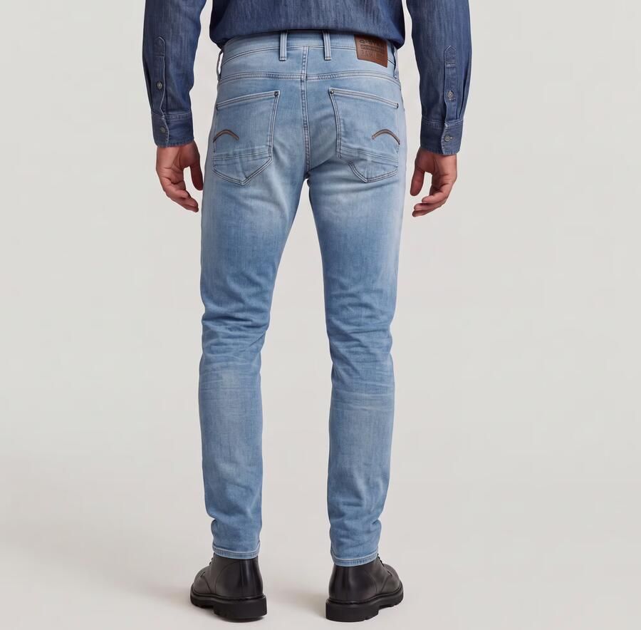 G-Star Lichtblauwe G Star Raw Slim Fit Jeans 8968 Elto Superstretch - Foto 11