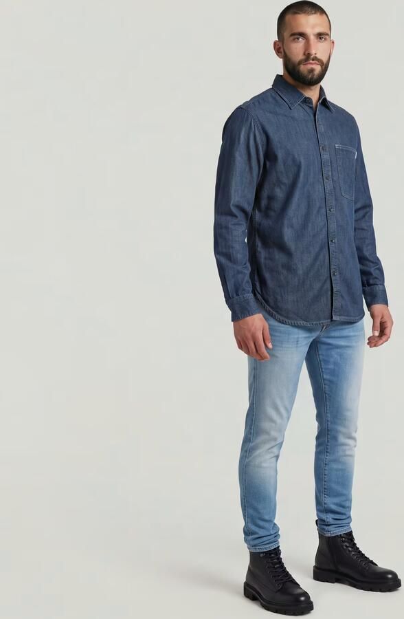 G-Star Lichtblauwe G Star Raw Slim Fit Jeans 8968 Elto Superstretch - Foto 18