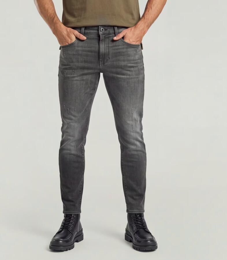 G-Star RAW Revend Skinny Jeans Lichtblauw Heren