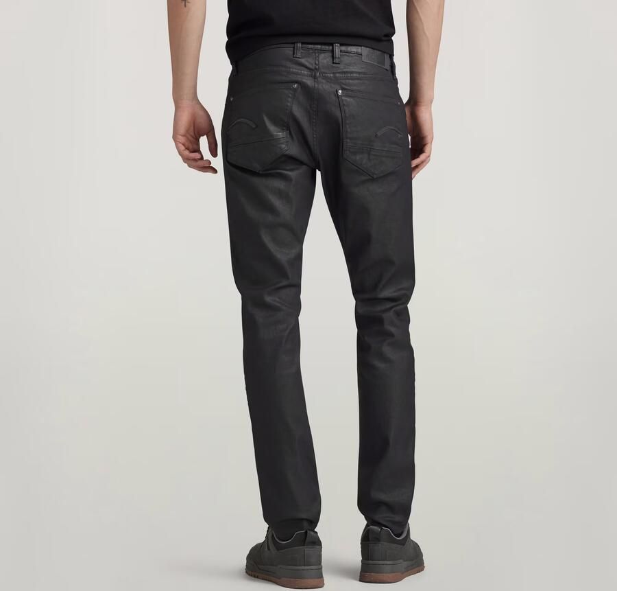 G-Star Raw Jeans met labelpatch van leer model 'REVEND' - Foto 8