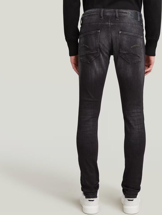 Zwarte G Star Raw Skinny Jeans A634 Elto Black Superstretch - Foto 15