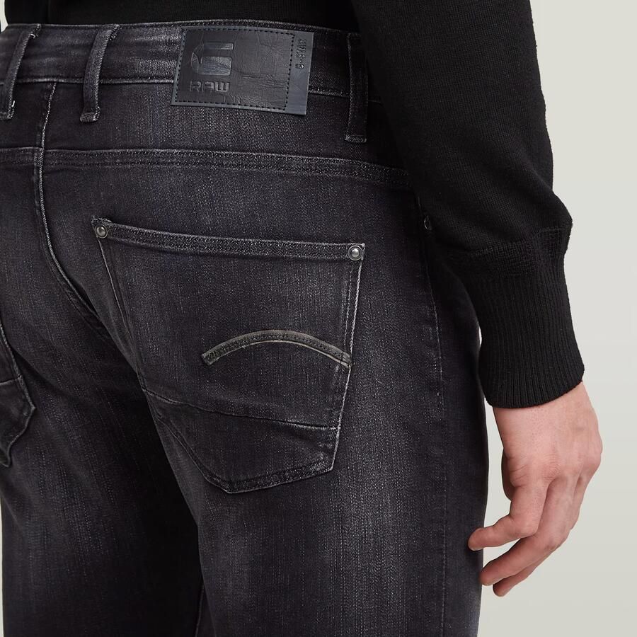 Zwarte G Star Raw Skinny Jeans A634 Elto Black Superstretch - Foto 10