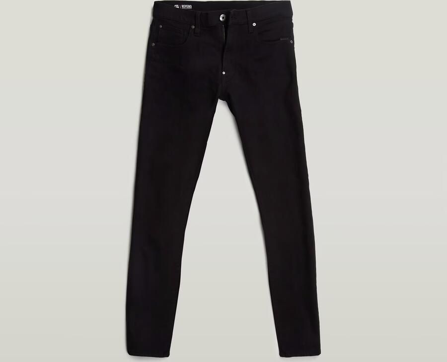 G-Star Zwarte Skinny Jeans Superstretch Elto Nero Black Heren - Foto 9