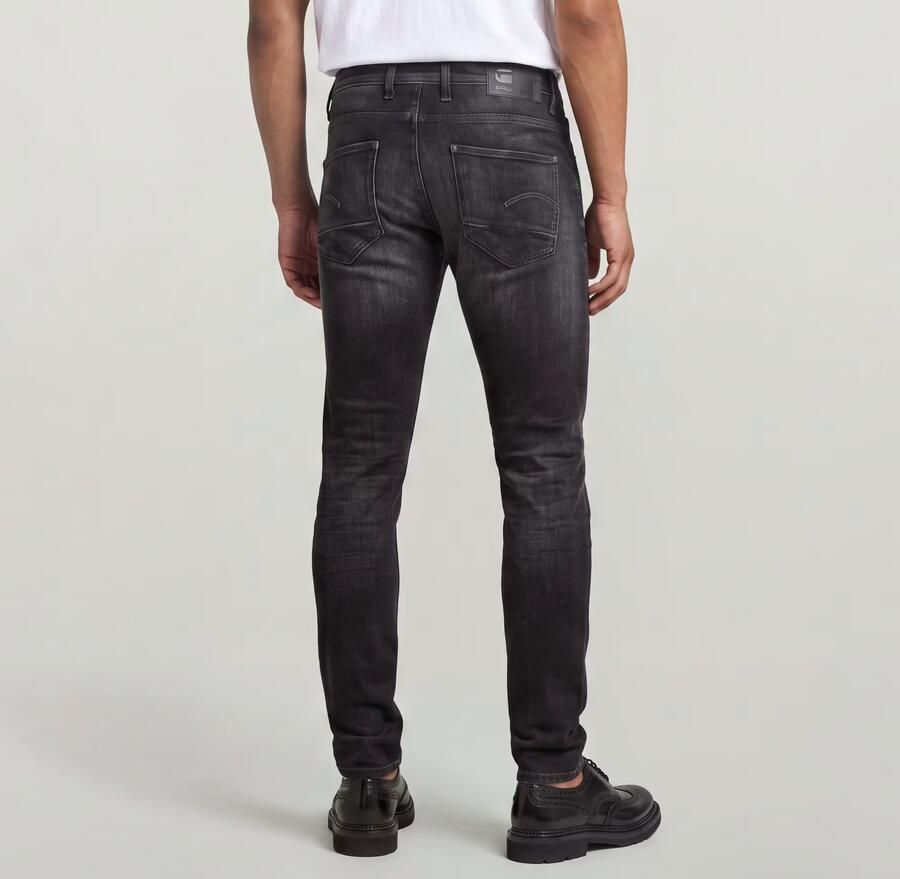 Zwarte G Star Raw Skinny Jeans A634 Elto Black Superstretch - Foto 14