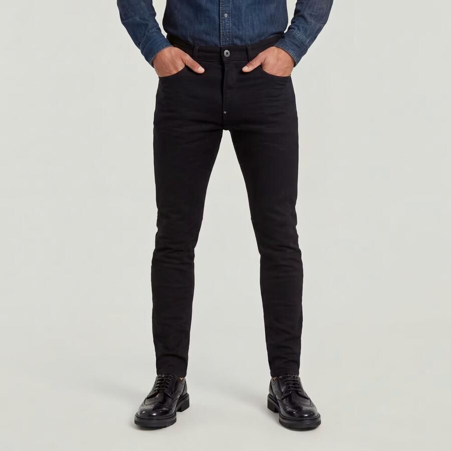 G-Star Zwarte Skinny Jeans Superstretch Elto Nero Black Heren - Foto 11