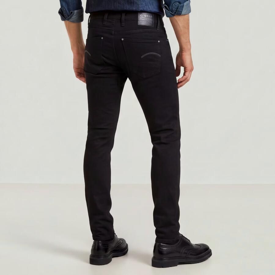 G-Star Zwarte Skinny Jeans Superstretch Elto Nero Black Heren - Foto 12