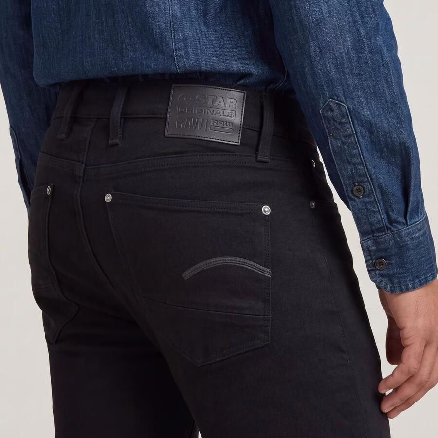G-Star Zwarte Skinny Jeans Superstretch Elto Nero Black Heren - Foto 13