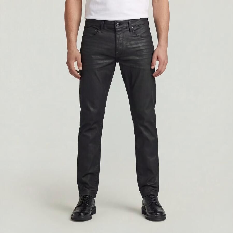 G-Star Raw Jeans met labelpatch van leer model 'REVEND' - Foto 6