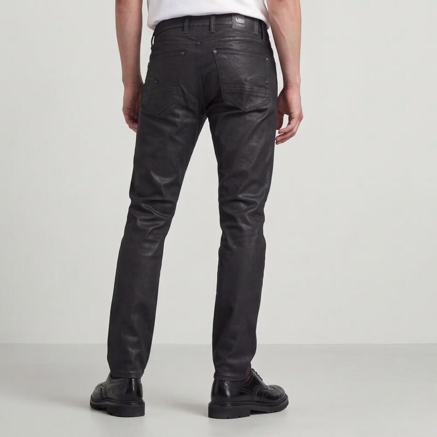 G-Star Raw Jeans met labelpatch van leer model 'REVEND' - Foto 7