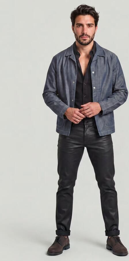G-Star Raw Jeans met labelpatch van leer model 'REVEND' - Foto 7