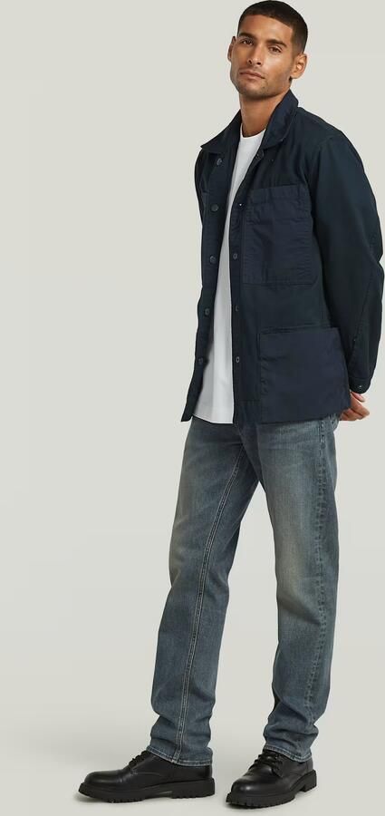 G-Star RAW Reversible 4 Pocket Overshirt Donkerblauw Heren - Foto 5