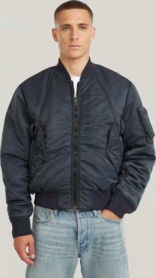 G-Star RAW Reversible Bomberjack Donkerblauw Heren