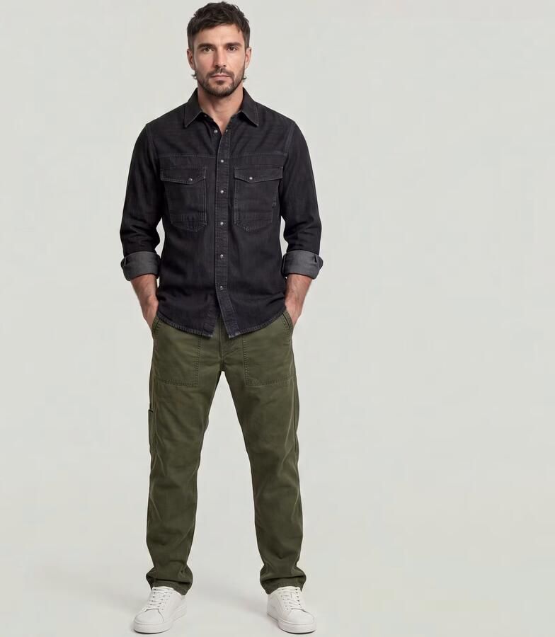 G-Star RAW Reversible Relaxed Straight Chino Meerkleurig Heren - Foto 6
