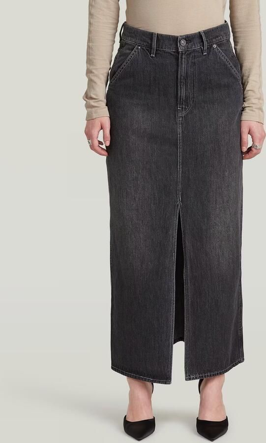 G-Star RAW Revynn Long Rok Grijs Dames - Foto 7