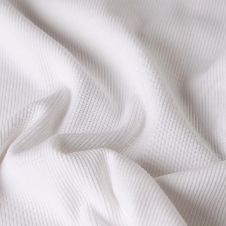 G-Star RAW T-shirt Rib Cap Sleeve van ribjersey slim fit - Foto 5