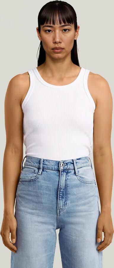 G-Star RAW Tanktop Geribbeld Tanktop - Foto 7