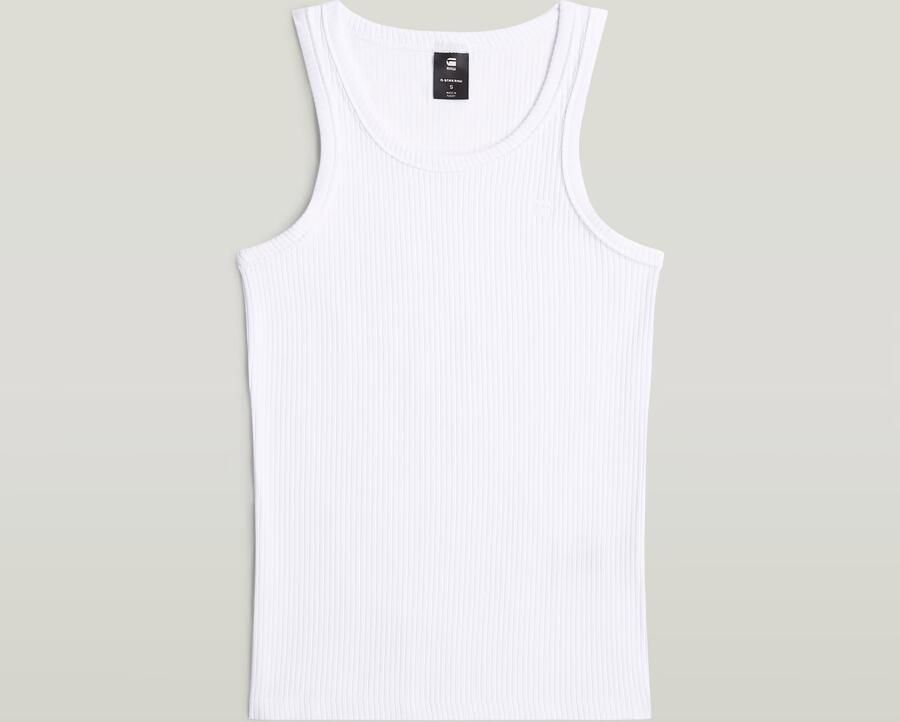 G-Star RAW Tanktop Geribbeld Tanktop - Foto 2