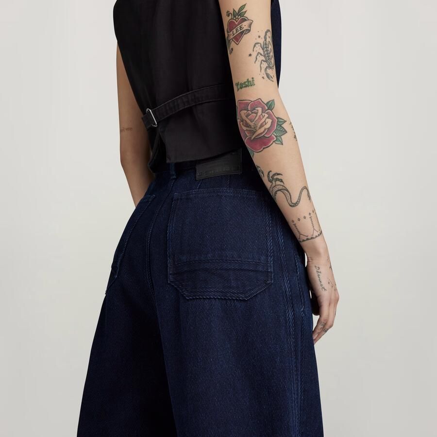 G-Star RAW Roos High Loose Jeans Donkerblauw Dames - Foto 8