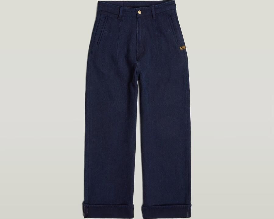 G-Star RAW Roos High Loose Jeans Donkerblauw Dames - Foto 4