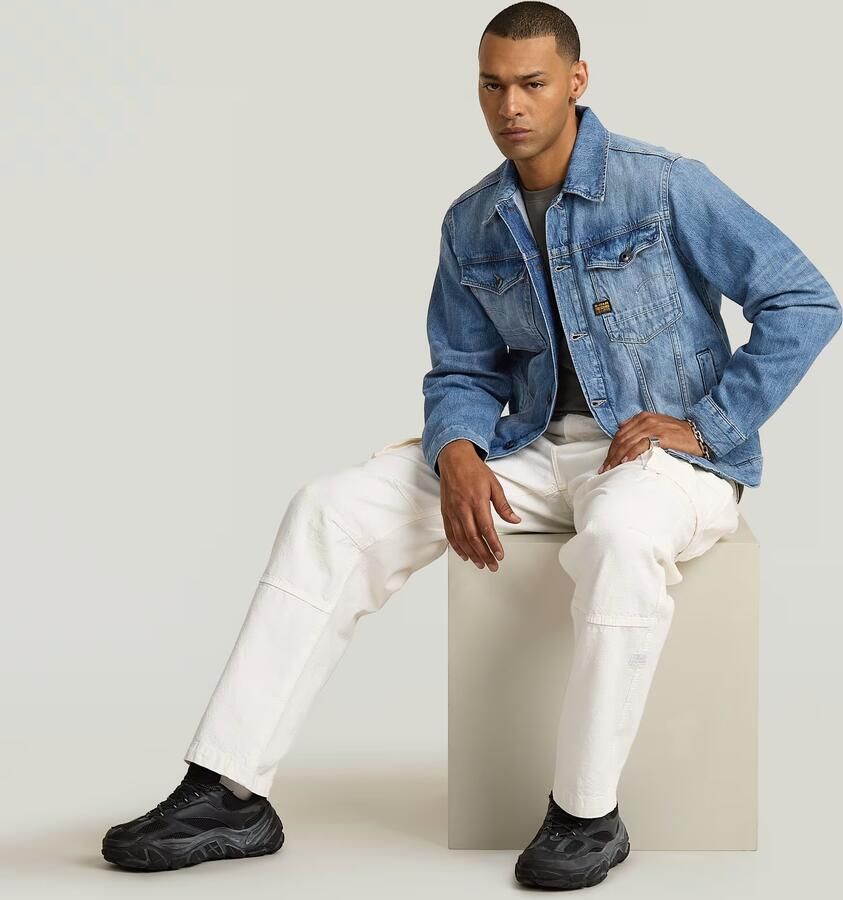 G-Star RAW Rovic 3D Loose Denim Jeans Beige Heren - Foto 2