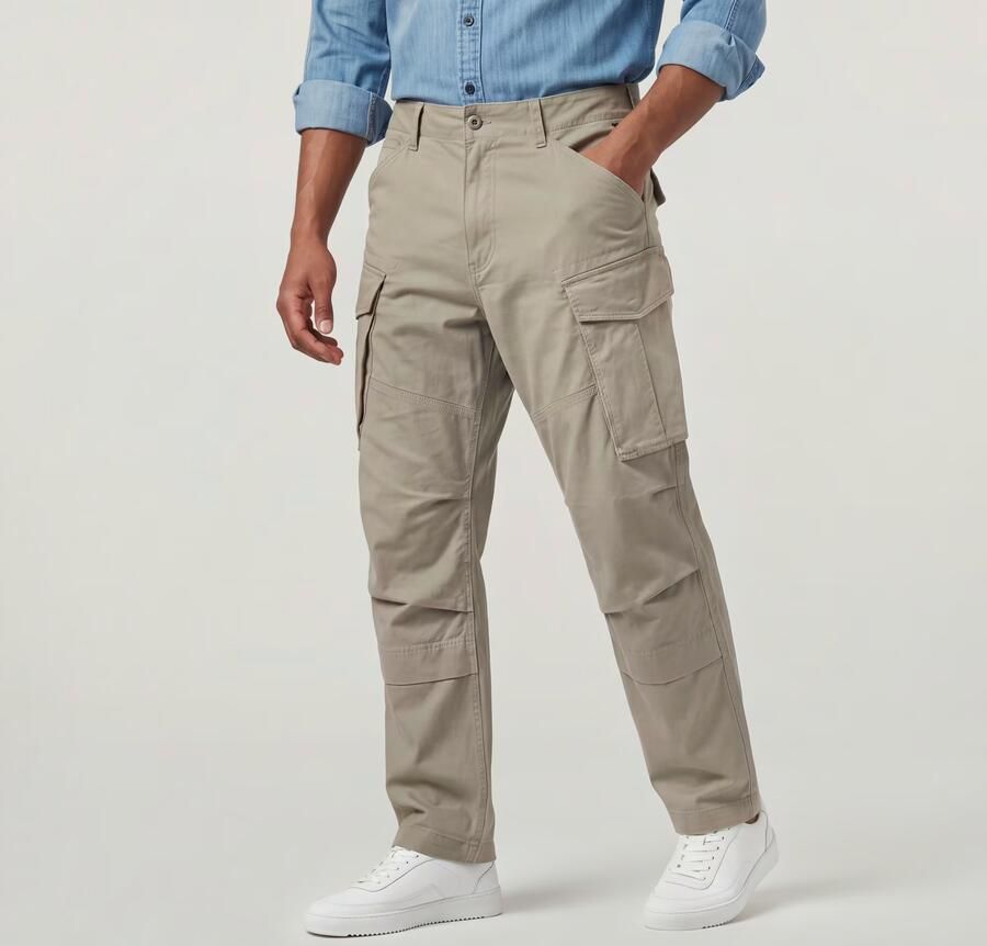 G-Star RAW Rovic 3D Relaxed Broek Beige Heren - Foto 4