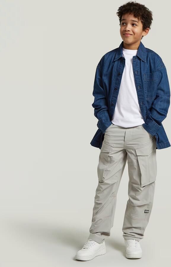 G-Star RAW Rovic 3D Tech Tapered Broek voor jongens Grijs jongens - Foto 5
