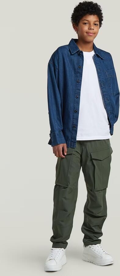 G-Star RAW Rovic 3D Tech Tapered Broek voor jongens Groen jongens - Foto 4